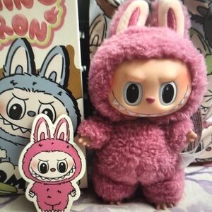 Pink Bunny Plush Toy